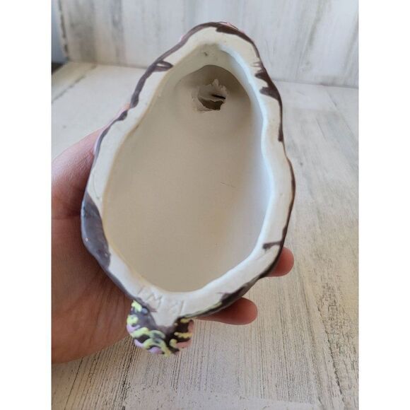 Ceramic AS IS brown bunny rabbit Easter figure - Picture 8 of 8